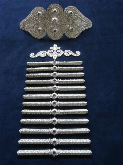 Circassian Custom Silver Work Crimean Tatars Queen Jewelry Beautiful