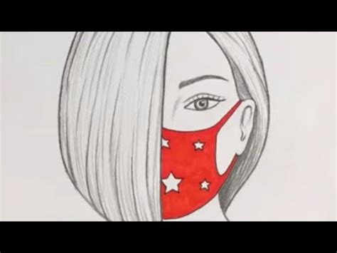Hoe Kan Je Een Meisje Met Een Mondmasker Tekenen Youtube