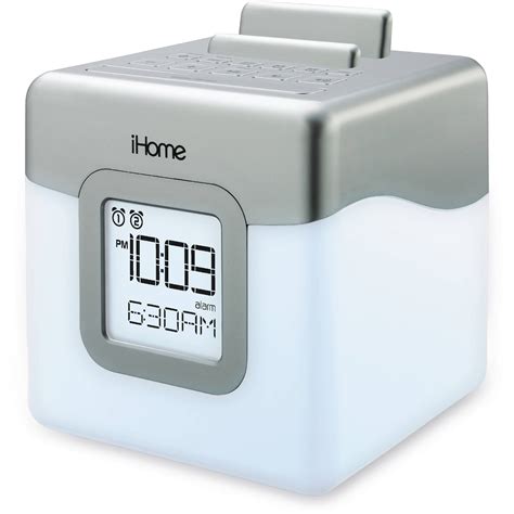 You will be able to control your smart home devices, check the weather forecast, news, traffic and more. iHome LED Dual Alarm FM Radio Speaker System IHM28WC B&H Photo