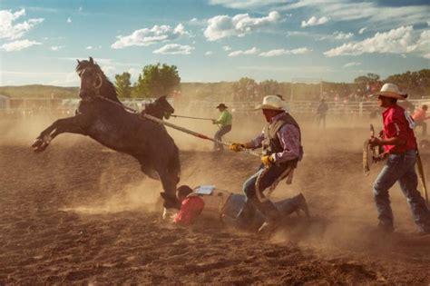 The Rowdy History Of Miles Citys Bucking Horse Sale