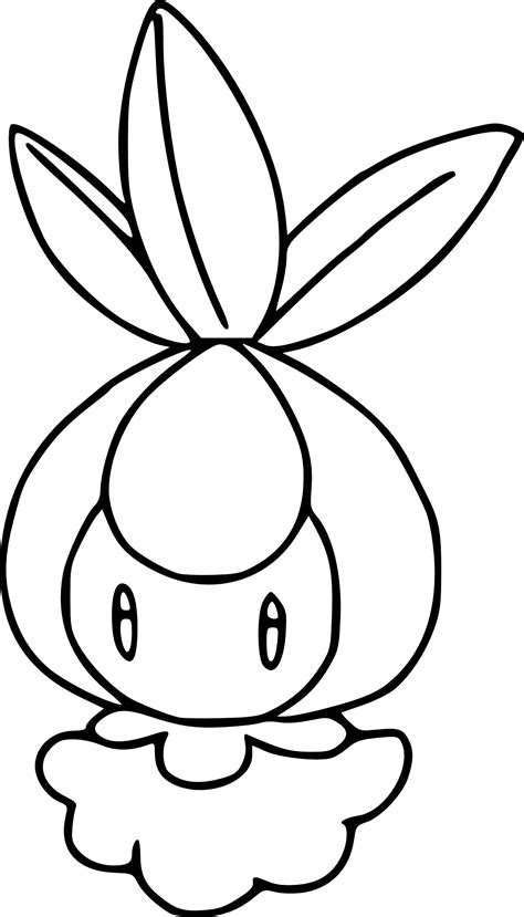 Coloriagepokemon.com est une référence dans le coloriage pokemon à imprimer pour les enfants. Coloriage Chlorobule Pokemon à imprimer