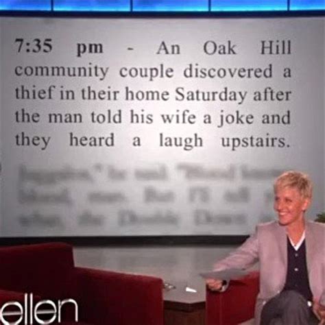 Ellen Degeneres Jokes Dump A Day