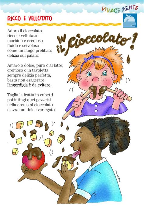 Filastrocca Sul Cioccolato Filastrocche Letture Per Bambini Lingua