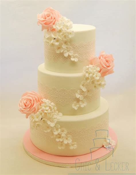 wedding cake rose decorated cake by ute fenske cakesdecor