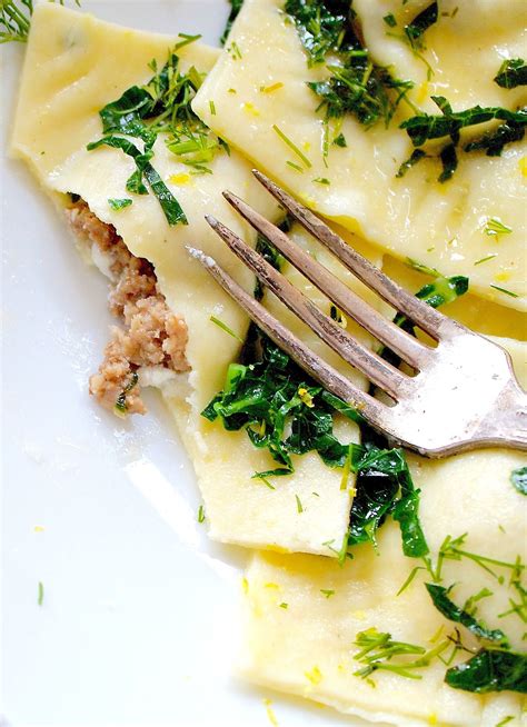 As a disclaimer, these are a bit thick compared to the super thin tortellini and ravioli you'd buy from a shop, but it's a little tricky to get right when you don't have a pasta machine. Gluten-Free Ravioli with Meat & Ricotta in a Lemon Dill ...