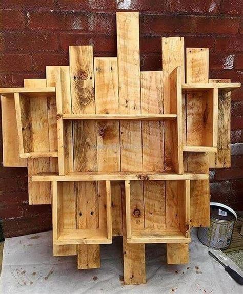28 Copy This Wood Pallet Shelf Idea Because You Can Use It In Many Ways Apartementdecor
