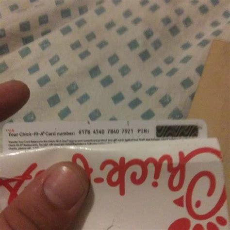 Chick Fil A Gift Card Digitally Sent So Redeem On Chick Fil A Or On