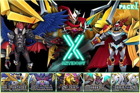Ultimate X Antibody Pack Digimon Story Cyber Sleuth Complete Edition Mods
