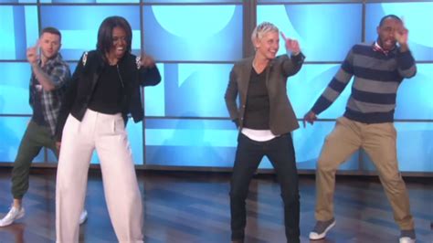 Watch First Lady Michelle Obama Dances To Uptown Funk With Ellen Degeneres Capital