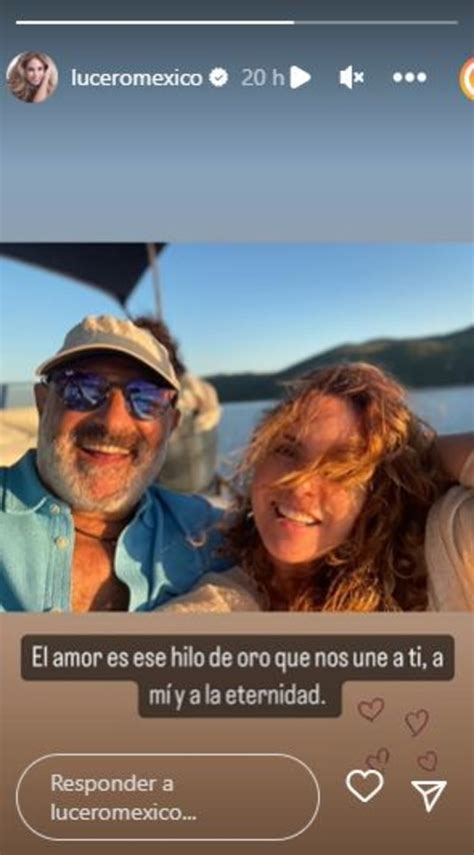 Lucero Muy Enamorada Se Dejó Ver Con Su Novio Michel Kuri