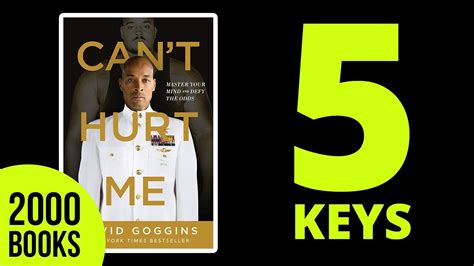 As a result of the trauma from his childhood years, he was nearly uneducated as a teen. Can't hurt me by David Goggins - Book Summary and 8 ...