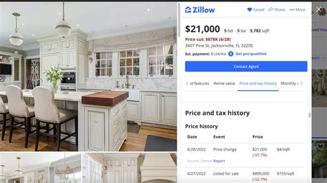 Latest Zillow scam lists multi-million dollar Jacksonville home for $21k