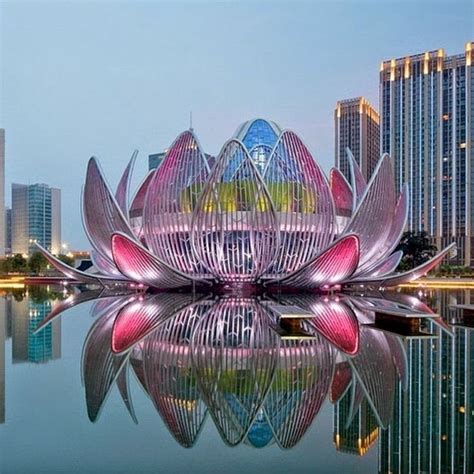 The Lotus Building In Wujin China Unique Architecture Futuristic