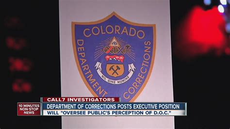 Colorado Department Of Corrections Hiring To Fill New Deputy Executive