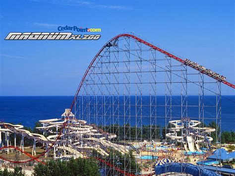 Magnum Xl200 Roller Coaster Cedar Point Sandusky Ohio