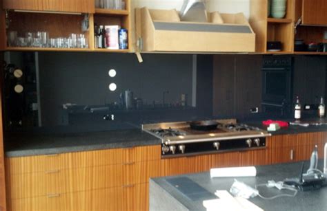 Black glass mosaic diamond gray marble wall tiles plated silver & blue crystal backsplash tile. GreatGlazing: Kitchen black backsplashes | Glass Magazine