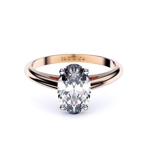 Shop 14k gold jewelry at jcpenney®. 14K White Gold Classic Oval Solitaire Engagement Ring ...
