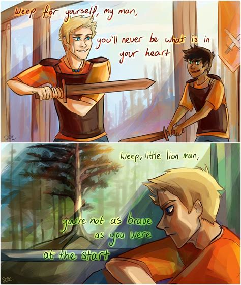 Luke Castellan Percy Jackson Art By Sixofclovers Artwork Percy