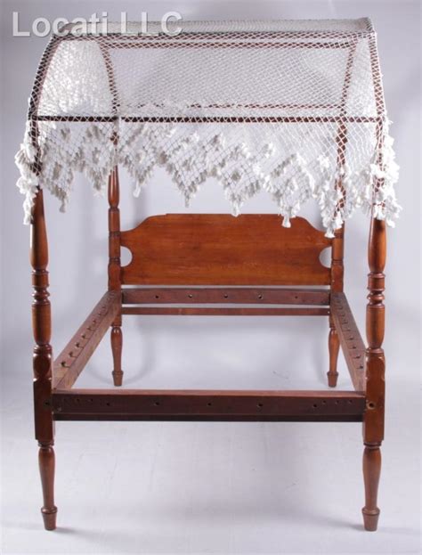 .canopy bed cherry benefit : Sold Price: An American Cherry Canopy Bed, 19th Century ...