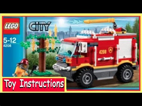 These are the instructions for building the lego technic fire truck that was released in 2006. How To Build-LEGO City 4208: Fire Truck-Instructions - YouTube
