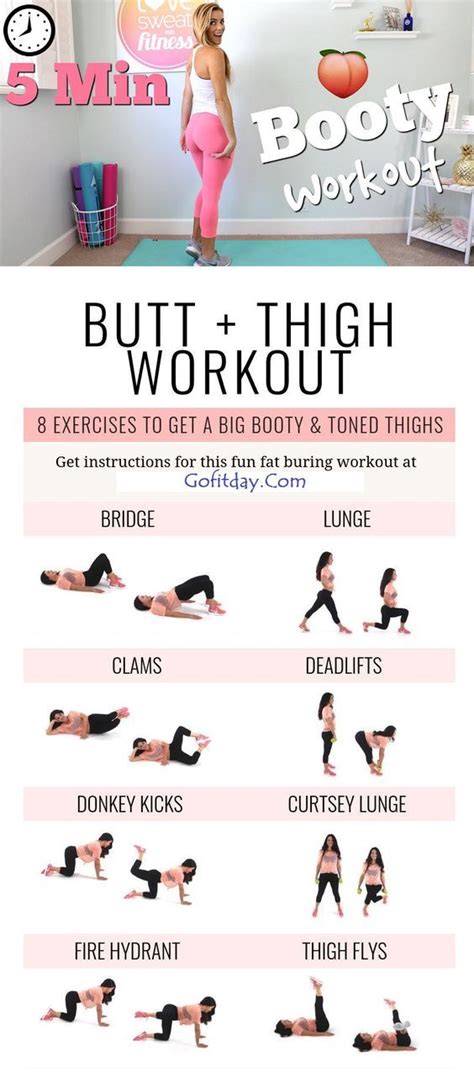 Butt Tightening Exercises Butt Workout Challenge Hips Workout Smaller Bubble Butt Workout