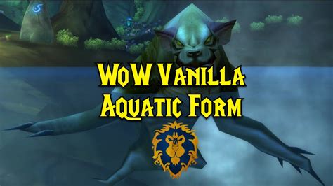 Wow Vanilla Druid Quest Aquatic Form Youtube