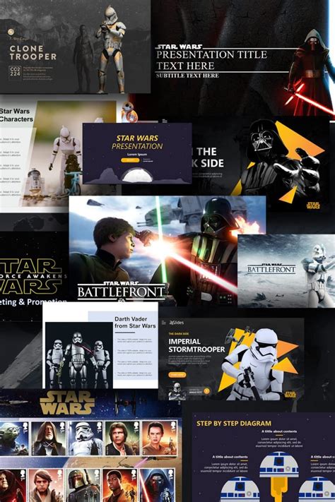 24 Best Star Wars Powerpoint Templates In 2021 Master Bundles