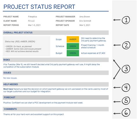 Project Report Templates Free Xlsx Docs PDF Formats Examples