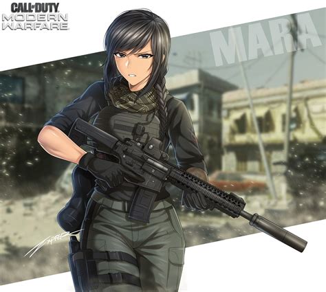 Mara Call Of Duty And 1 More Drawn By Zxpfer Danbooru