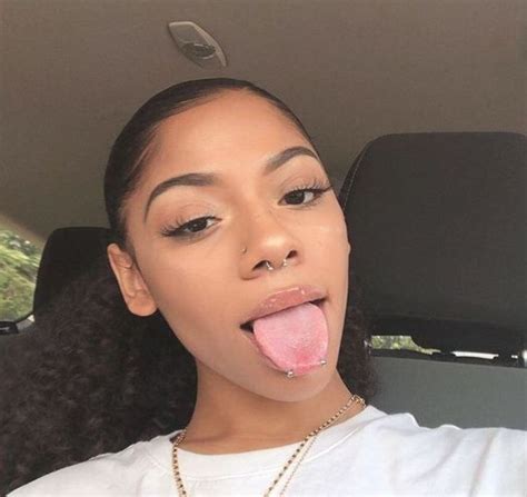 Good Photo Tongue Piercings Black Girl Concepts This Post Is Based Mostly On My Small Personal C