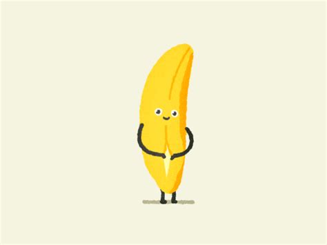 Гифки Бананы 100 лучших GIF изображений бананов бесплатно USAGIF com
