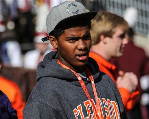 Keyshawn Johnson Jr Talks Tide Visit