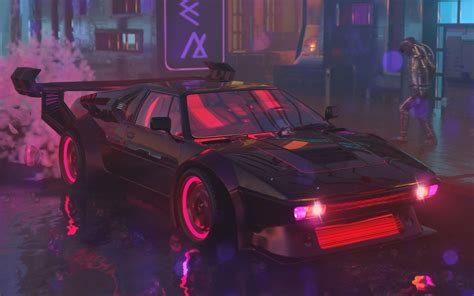 1920x1200 Bmw M1 Retrowave Illustration 4k 1080p Resolution Hd 4k