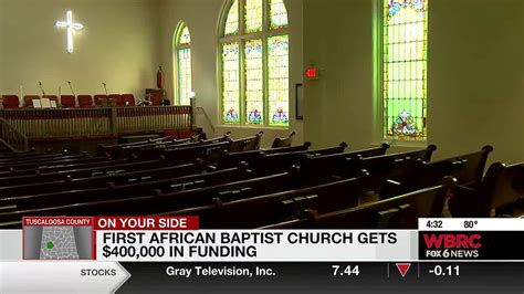 Tuscaloosa Church Receives Grant To Preserve Its Long History