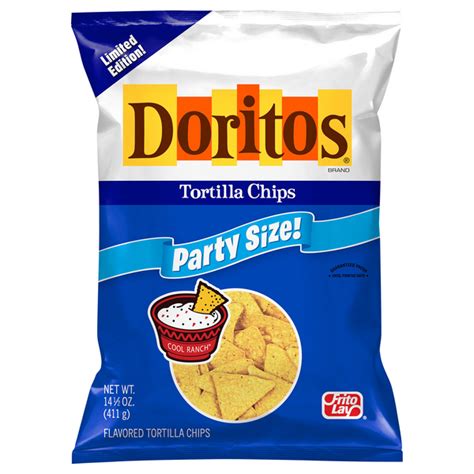Save On Doritos Tortilla Chips Cool Ranch Party Size Order Online Delivery Giant