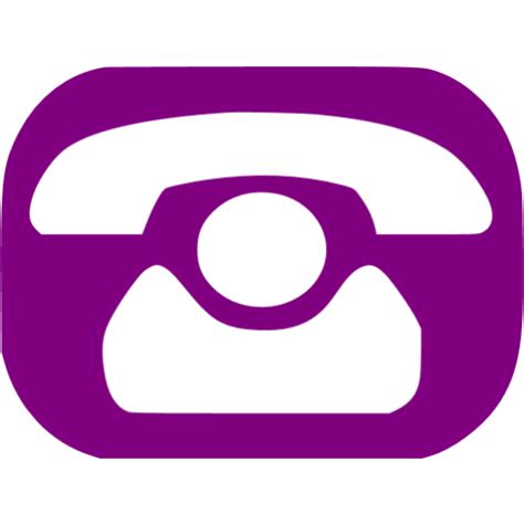 Purple Phone 19 Icon Free Purple Phone Icons