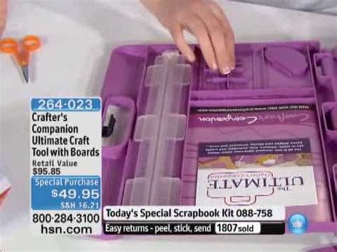 Start with a basic kit and add to your. Crafter's Companion Ultimate Craft Tool with Additional ...