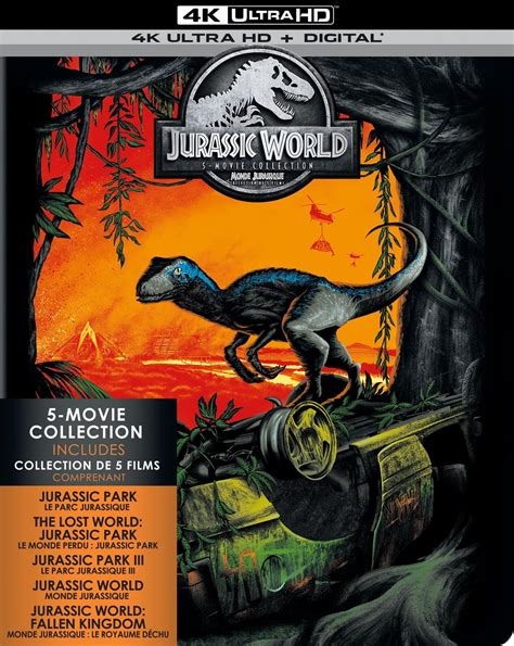 Buy Jurassic World 5 Movie Collection Jurassic Park The Lost World