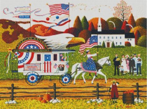 Maybe you would like to learn more about one of these? Americana Cross-Stitch: Charles Wysocki