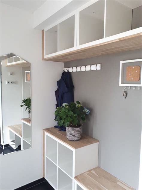 8 x kallax fabric boxes. Garderobe aus Kallax-Regalen | Ikea esszimmer, Ikea-ideen, Wohnung