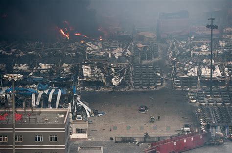 Firefighter Rescued From Blast Zone In Chinas Tianjin Port