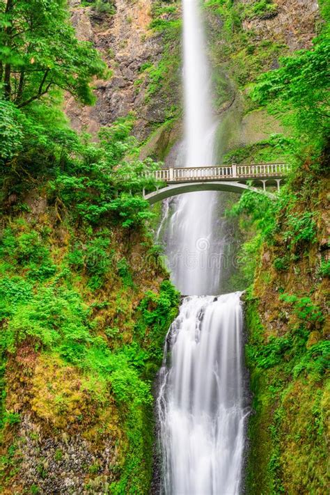 Multnomah Falls Oregon Usa Stock Image Image Of Landscape Outdoors