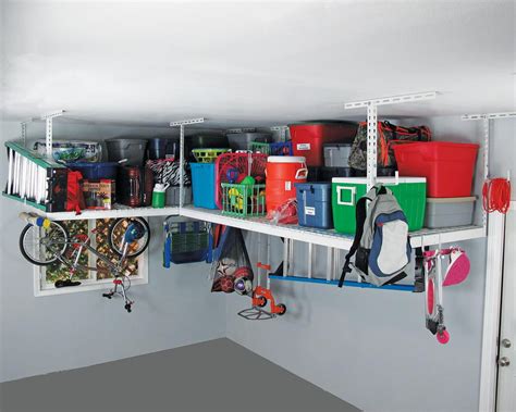 2 Pack Monsterrax 4x8 Overhead Garage Storage Rack 600 Lb Weight