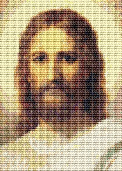Jesus Cross Stitch Pattern Pdf Heinrich Hofmann Jesus Christ Cross