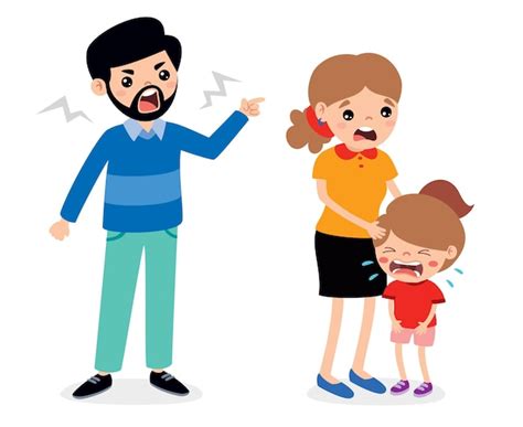 Angry Dad Clipart