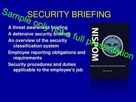 Ppt Security Briefing Powerpoint Presentation Free Download Id683549