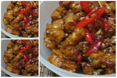 Tempe•daun jeruk•daun salam•bumbu halus:•bawang merah•bawang putih•merica bubuk•garam. Resep Cara Membuat Sambal Goreng Tempe Kering Istimewa