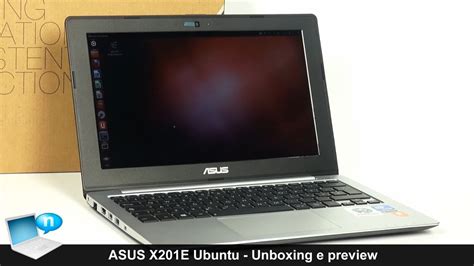 Asus X201e Asus F201e Ubuntu Unboxing E Preview Eng Subs Youtube