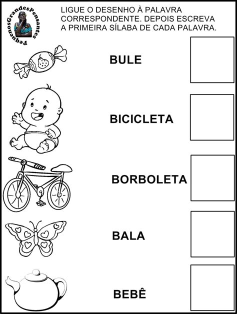 Atividades In Ditas Fam Lia Sil Bica Do B Familia Silabica Do B
