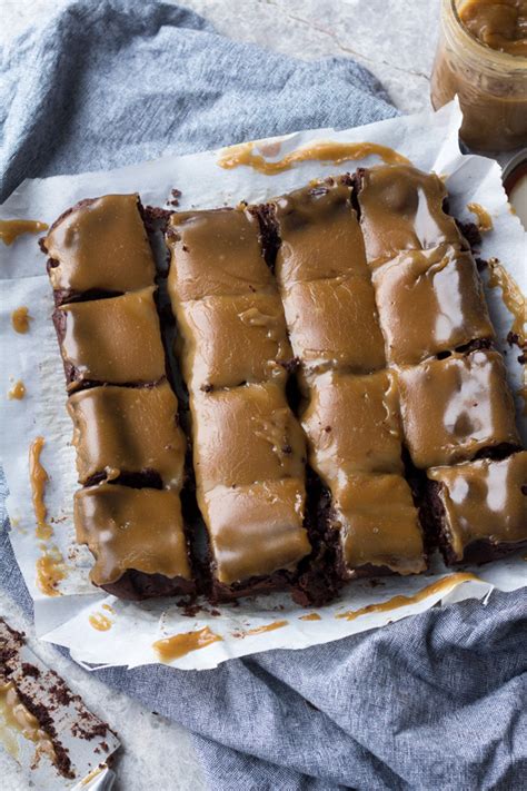 Paleo Vegan Salted Caramel Brownies Diary Of An Exsloth